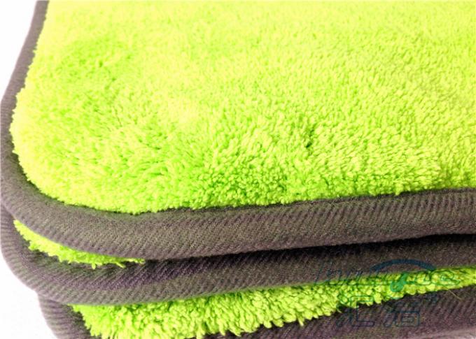 Panno di cura di automobile di Microfiber eccellente per il vetro di Windows, asciugamano di bufferizzazione della peluche
