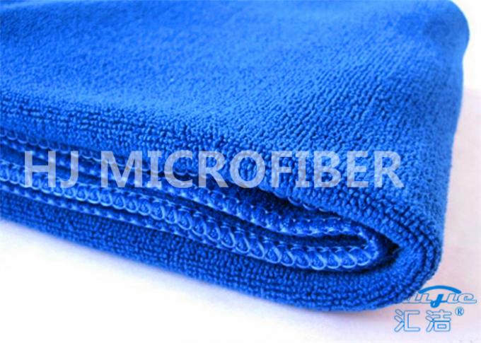 Panno di pulizia professionale dell'automobile della finestra del blu reale/asciugamano di secchezza di Microfiber per le automobili