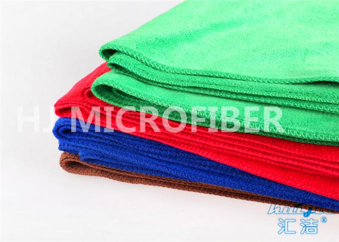 Tessuto spugna spazzolato Di trama-Tricottato Microfiber dell'OEM, pulizia dell'automobile dei panni della microfibra