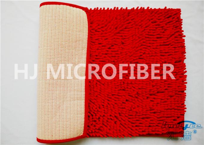 Stuoia molle eccellente del lato del letto dell'OEM/tappeto da bagno assorbente eccellente nel rosso 14" x 20"