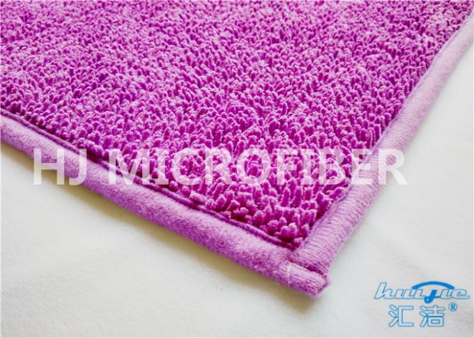 Stuoia porpora antisdrucciolevole per uso domestico, tappeto da bagno di Microfiber di Microfiber