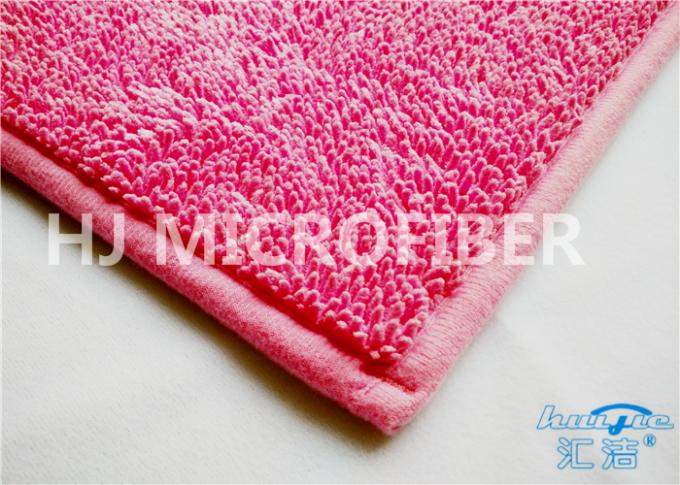 Piccola stuoia di porta di Microfiber del poliestere di Pink100% per protezione antiscorrimento all'aperto/dell'interno