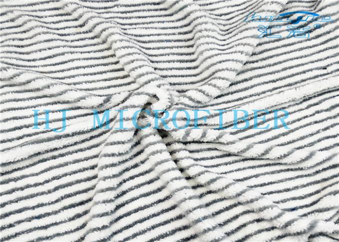 Il tessuto di corallo del vello del cavo duro bianco di Microfiber utilizzato in zazzera riempie le teste