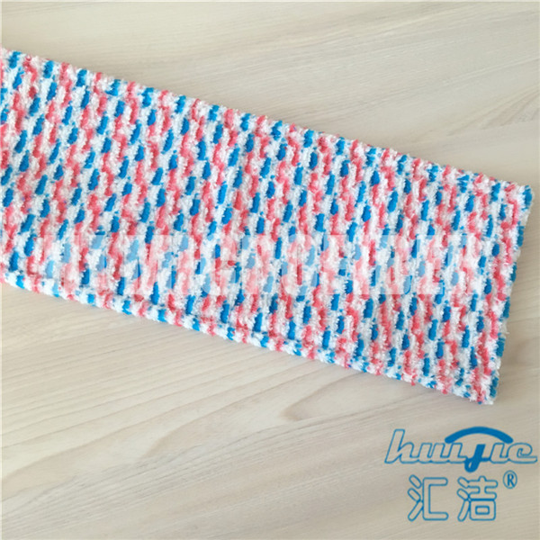 La zazzera bagnata di Microfiber riempie i cuscinetti bagnati di zazzera della sostituzione quadrata del jacquard con la tasca