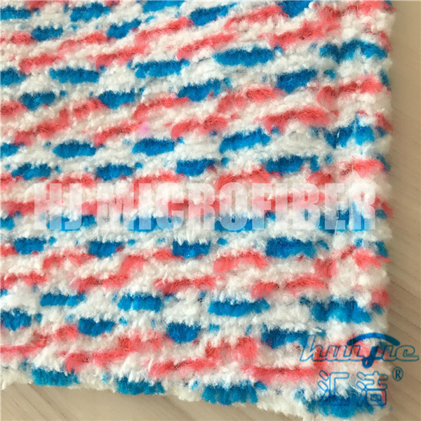 La zazzera bagnata di Microfiber riempie i cuscinetti bagnati di zazzera della sostituzione quadrata del jacquard con la tasca