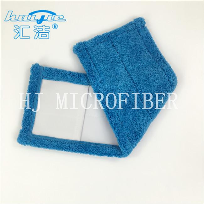 Zazzere multifunzionali di colore di Microfiber del vello dei cuscinetti bagnati a forma di di corallo blu della tasca