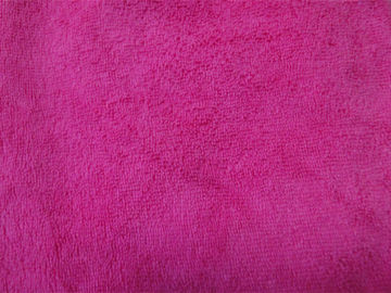 Asciugamano di pulizia variopinto rosso della famiglia del microfiber del tessuto del tessuto spugna 50*60 del filo di ordito