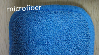 La zazzera bagnata di Microfiber di alto assorbimento riempie la spugna di torsione blu del tessuto 3mm del poliestere 13*47
