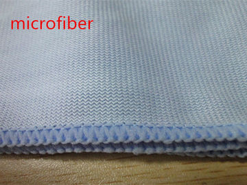 Asciugamani di cucina senza filaccia di Microfiber 40 * 40cm, panno di pulizia blu-chiaro della cucina