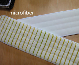 La zazzera bagnata di corallo di Microfiber tessuta giallo riempie il velluto che auto--adhensive di nylon spessi eccellenti bagnano i cuscinetti di zazzera