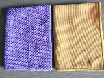 Asciugamani di cucina porpora di Microfiber della mano della grande perla 40*40cm 350gsm