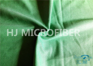 La pianura ha tinto il tessuto verde &amp; blu di Microfiber per il panno di vetro 60&quot; larghezza 280GSM