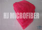 Rosa rossa che pulisce i panni di Microfiber con l'alto tasso 26X36cm di assorbimento d'acqua di 88%