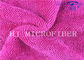 Tessuto assorbente di torsione di Microfiber del panno di pulizia di Microfiber utilizzato in zazzera o in asciugamano
