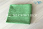 Asciugamano del panno di pulizia del tessuto di griglia dell'ananas di Microfiber Merbau di colore verde multifunzionale