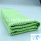 Strumento di lavaggio utilizzato casa di colore verde della spugna di Microfiber dell'asciugamano di pulizia per la cucina
