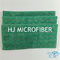 La zazzera di W-forma di zazzera del pavimento di Microfiber riempie il pavimento che pulisce il verde bagnato 12&quot; delle teste di zazzera