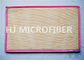 Piccola stuoia di porta di Microfiber del poliestere di Pink100% per protezione antiscorrimento all'aperto/dell'interno