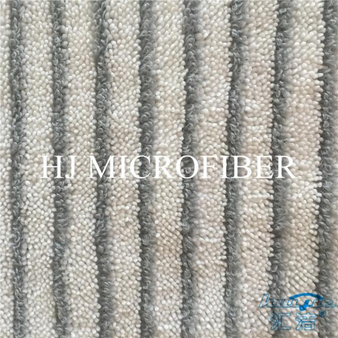 Mucchio di torsione del tessuto di Microfiber e panno duro della ricarica di pulizia del pavimento del panno di Byed dell'iarda del tessuto di seta