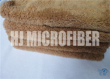 Panno di pulizia di corallo diretto di Microfiber del velluto della fabbrica della poliammide del poliestere &amp;20% di 80% con la sensibilità comoda