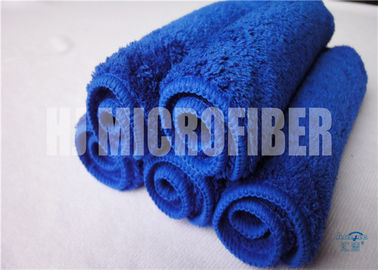 Poliammide eccellente molle eccellente blu del poliestere 20% della sostanza assorbente 80% del panno di pulizia dell'automobile di Microfiber di colore