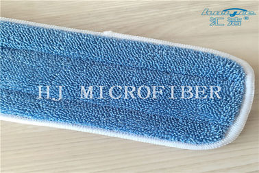 Cuscinetti della sostituzione di zazzera delle teste di zazzera del mucchio torti cuscinetti bagnati stridenti blu di zazzera di Microfiber del lato di colore