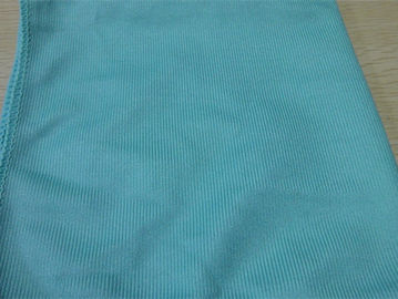Tessuto economico magico di vetro di secchezza rapido blu dell'asciugamano di pulizia del microfiber 40*40