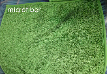 Il verde di zazzera di polvere di 30*40 il cm 450gsm Microfiber ha torto la zazzera di polvere eccellente del pavimento di assorbimento di acqua
