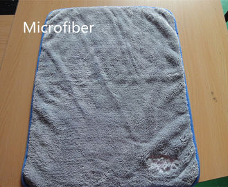 Due-doppio Super-spesso del vello di corallo grigio 600gsm dell'asciugamano di sport di 60* 80cm Microfiber