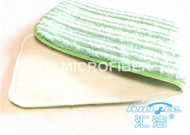 Cuscinetto di zazzera del pavimento di Microfiber della striscia per pulizia della cucina, zazzera piana del pavimento
