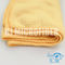 Asciugamano di pulizia convogliato giallo tricottato della famiglia del panno di pulizia di Microfiber 30*40cm
