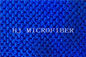 Grande panno a forma di di Peral di colore di Microfiber di pulizia del jacquard blu del tessuto con il cavo duro dei pp