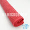 Il poliestere del quadrato rosso 80% di Microfiber e la famiglia convogliata poliammide di 20% hanno tricottato il grande asciugamano della perla