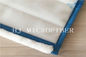 Cuscinetti della sostituzione di zazzera delle teste di zazzera del tessuto tricottati macchina bianca di Microfiber di colore per pulizia domestica
