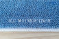 Cuscinetti della sostituzione di zazzera delle teste di zazzera del mucchio torti cuscinetti bagnati stridenti blu di zazzera di Microfiber del lato di colore