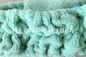 Banda dei capelli di Chasp del tessuto dell'asciugamano di Microfiber di colore verde per il fronte di lavaggio o del bagno facendo uso di