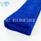 Asciugamano blu 40*40 dell'hotel del panno di pulizia di Microfiber dell'asciugamano di pulizia della famiglia di Morden