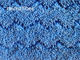 la banda blu dell'onda di 13*51cm ha torto il cuscinetto di zazzera di polvere del pavimento del microfiber, teste di zazzera di polvere