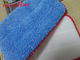pulizia di torsione blu del pavimento cucita rosso del tessuto di zazzera di polvere di 47 * di 13 Microfiber