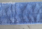 Testa piana asciutta blu di corallo di zazzera di polvere del cuscinetto di zazzera del pavimento del vello 13*45cm di Microfiber