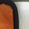 Panno di pulizia di corallo variopinto arancio dell'automobile della pelle scamosciata del vello 200gsm 30*30cm 400gsm