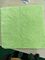 asciugamani di cucina di corallo del vello della guarnizione ultrasonica di verde 600gsm di 40*40cm Microfiber