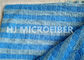 Tessuto a riccio torto Microfiber tinto pianura di griglia del jacquard per il cuscinetto di zazzera