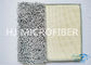 Grey antisdrucciolevole della stuoia del pavimento della cucina di Microfiber della grande protezione di gomma della ciniglia della peluche