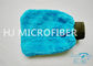 Guanto mezzo assorbente eccellente della spolverata di Microfiber di Microfiber del guanto mezzo durevole portatile del lavaggio
