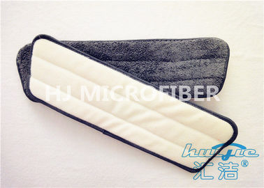Cuscinetto di zazzera di polvere del pavimento di Microfiber del poliestere di 80%, testa di zazzera della sostituzione